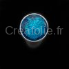 Magnifique bague en argent et décoration fait main